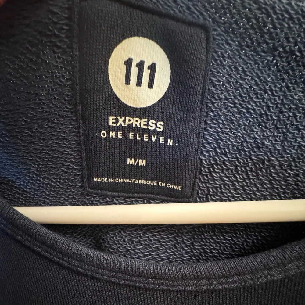 Express 111 Men’s Navy Sweater